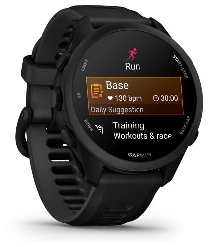 Digital 30 mm Smartwatch Rund  Forerunner 70 (Schwarz) 