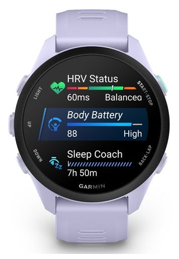 Digital 30 mm Smartwatch Rund  Forerunner 70 (Lavendel) 