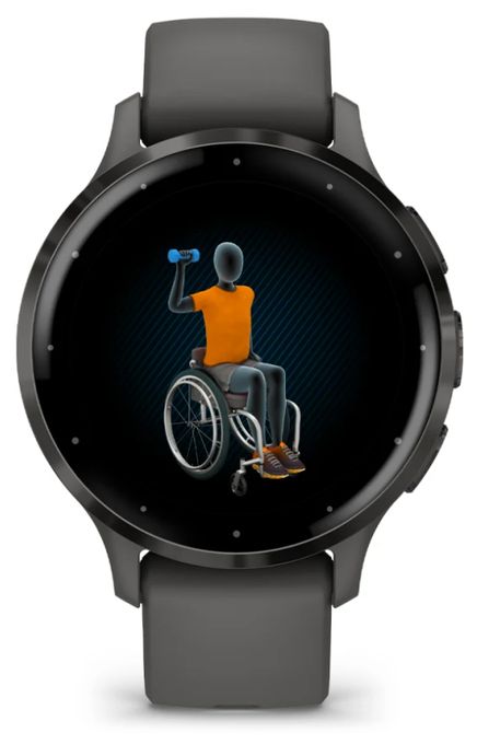 Digital 41 mm Smartwatch Rund  Venu 3S (Grau) 