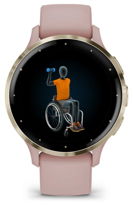 Digital 41 mm Smartwatch Rund  Venu 3S (Gold, Rose) 