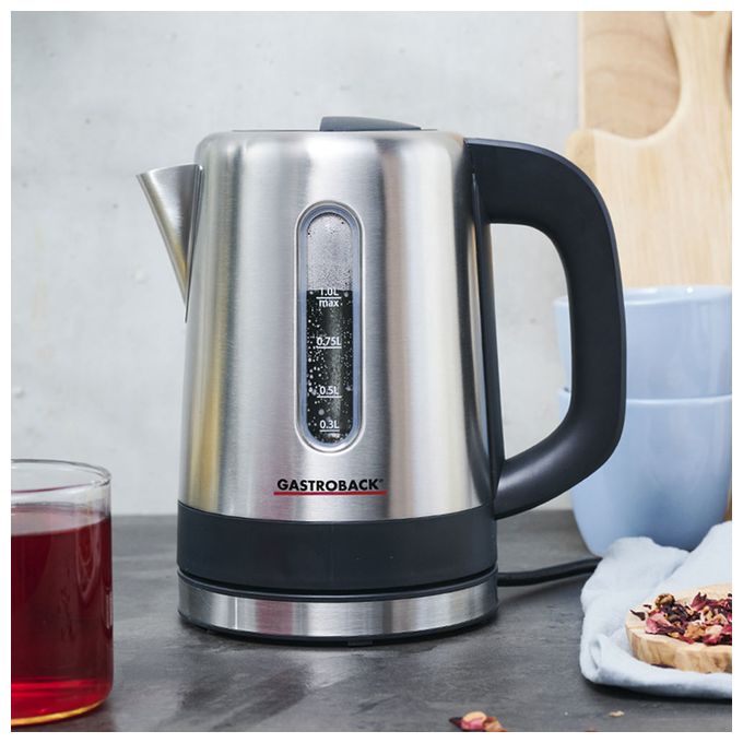1,0 l Wasserkocher 2200 W  42435 Design (Schwarz, Edelstahl) 