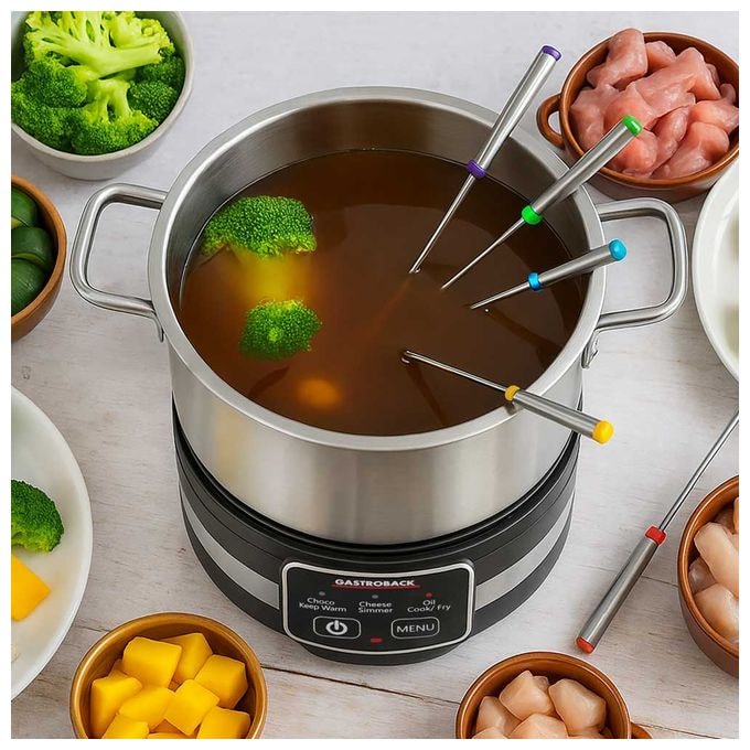 8 Person(en) 1200 W 42568 Fondue Multicook 4-in-1 & Kochplatte 