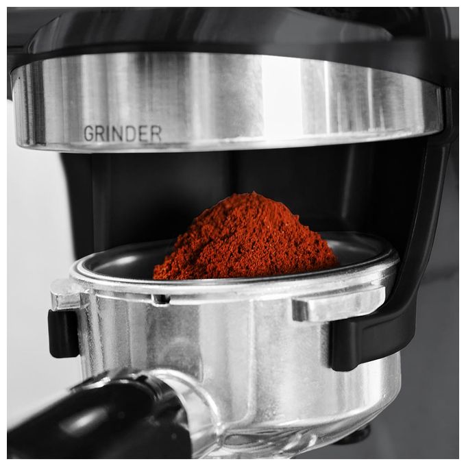 Siebträger Kaffeemaschine 15 bar 3000 W  42627 Design Advanced Urban Duo (Schwarz) 