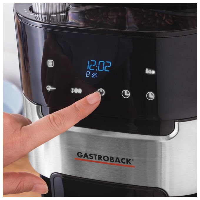 8 Tassen Filterkaffeemaschine 1,0 l  42711s Grind & Brew Pro Thermo (Schwarz, Edelstahl) 