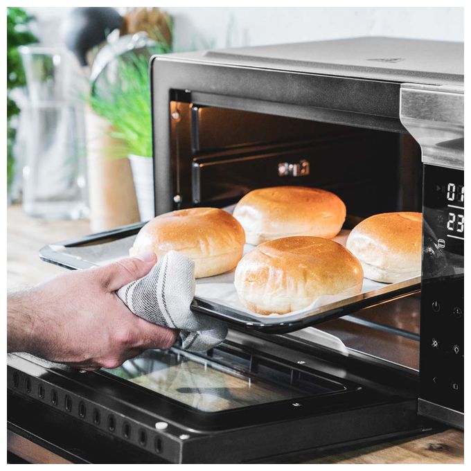 1500 W 42814 Design Bistro Ofen Bake & Grill Kompakt-Multigrill 