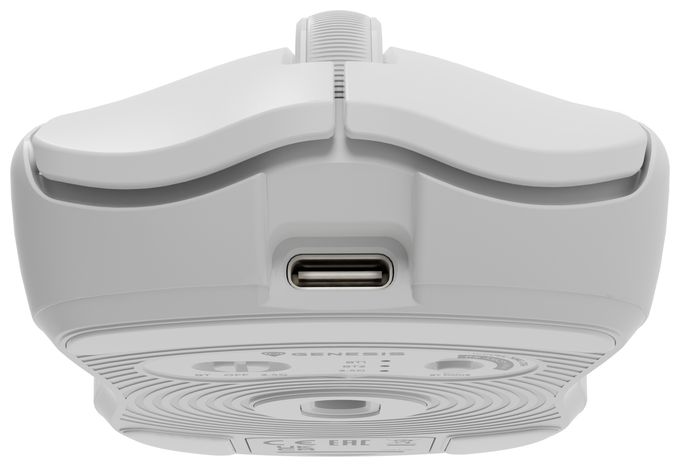10000 DPI Gaming Maus Optisch  Zircon 500 (Weiß) 