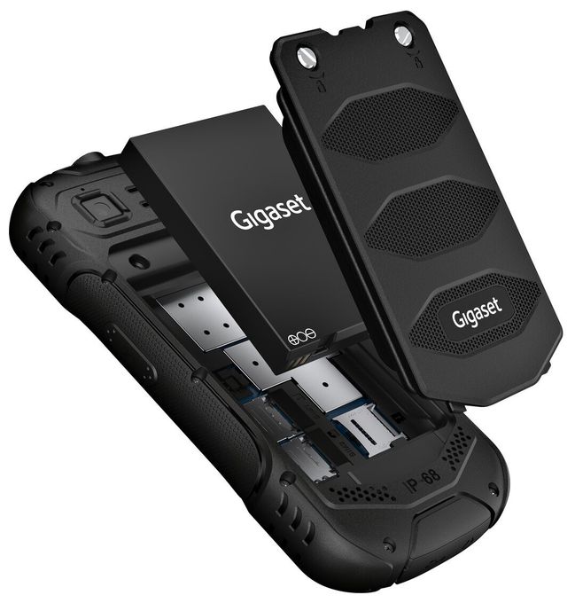 0,128 GB 4G Smartphone 6,1 cm (2.4 Zoll 2 MP Einzelne Kamera Kamera Dual Sim Nicht verfügbar  GLX8 Active (Schwarz) 