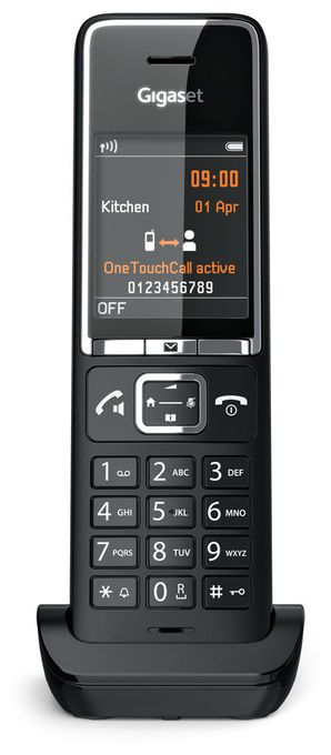 Analoges/DECT-Telefon  550HX (Schwarz) 