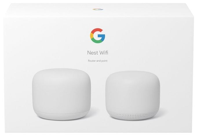WiFi 5 Router Dual-Band (2,4 GHz/5 GHz) Nest Wifi 