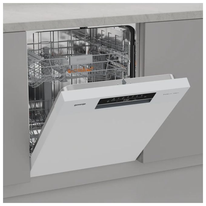 60 cm Geschirrspüler unterbaufähig leise 14 Maßgedecke aquaStop Funktion Auto Open (Weiß) GU642C90W 
