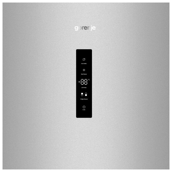 207 l / 97 l Kühl-Gefrierkombi freistehend NoFrost 155 kWh Jahr  NRK619CAXL4 (Grau) 