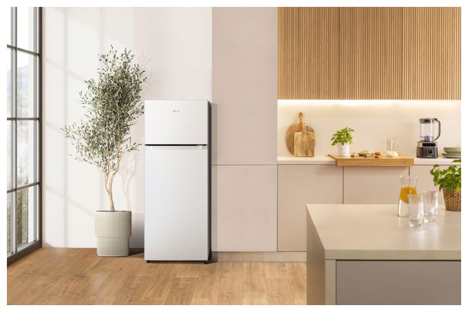 165 l / 41 l Kühl-Gefrierkombi freistehend 141 kWh Jahr  RF414DPW4BE (Weiß) 