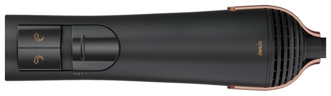 Warmluftbürste 1000 W (Schwarz, Rosa-Goldfarben) HS7080 