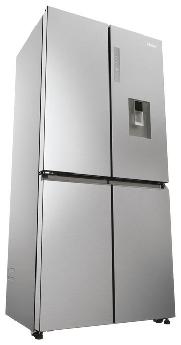 Side-by-Side Kühl-/ Gefrierkombination 307 l / 156 l 290 kWh NoFrost 1815 mm x 833 mm  HCR3818EWMM (Platin, Edelstahl) 