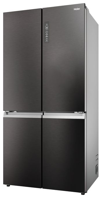Side-by-Side Kühl-/ Gefrierkombination 422 l / 220 l 226 kWh NoFrost 1905 mm x 908 mm  HCR79F19CNMD (Platin, Edelstahl) 