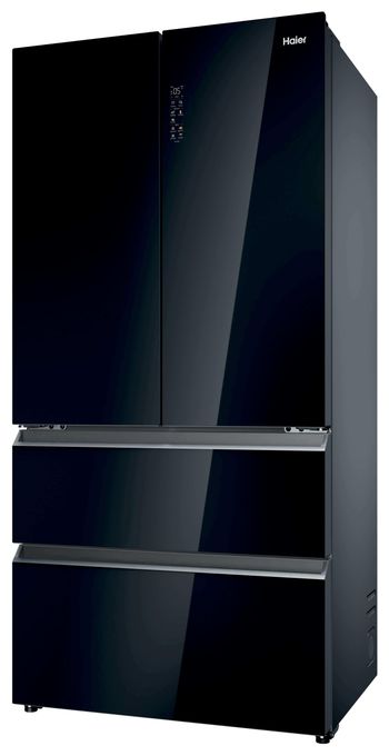 Side-by-Side Kühl-/ Gefrierkombination 449 l / 254 l 293 kWh NoFrost 1900 mm x 905 mm  HFR79F19DFGB (Schwarz) 