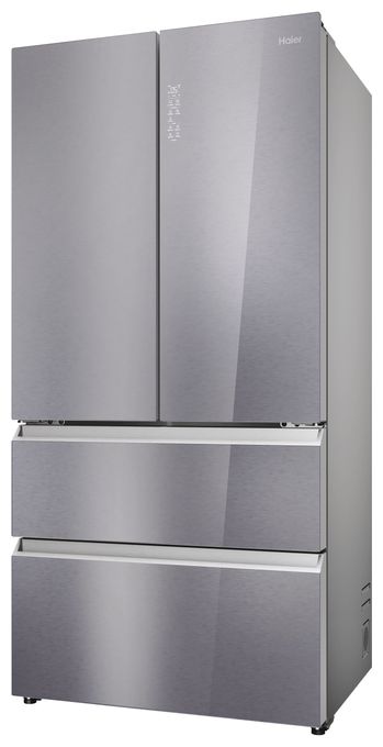 Side-by-Side Kühl-/ Gefrierkombination 449 l / 254 l 365 kWh NoFrost 1900 mm x 905 mm  HFR79F19EFGK (Edelstahl) 