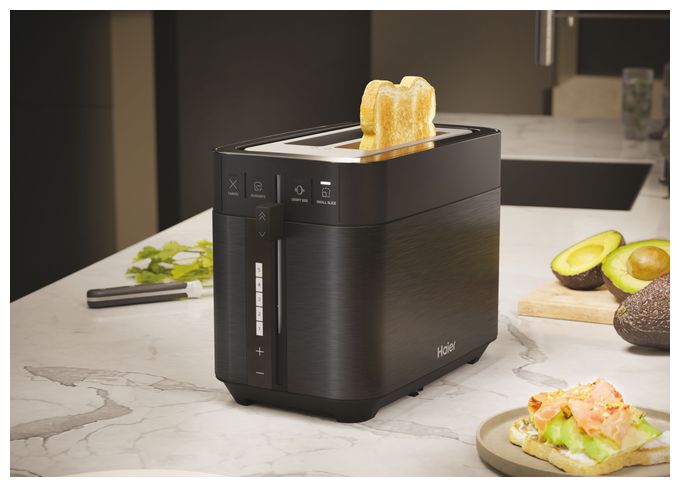 Toaster 1150 W 4 Scheibe(n) 7 Stufen  HTO5A3011 (Schwarz) 