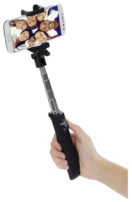  004315 Selfie Fun 70 Selfie Stick (Schwarz) 