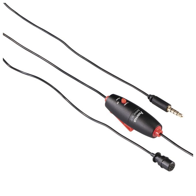 Kabelgebunden Aufsteckbares Mikrofon 3,5 mm (1/8")  004634 Smart Smart (Schwarz) 
