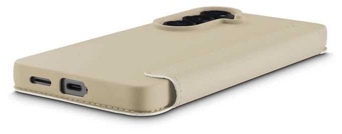 Folio für Samsung Galaxy S26  016009 Fantastic Feel (Beige) 