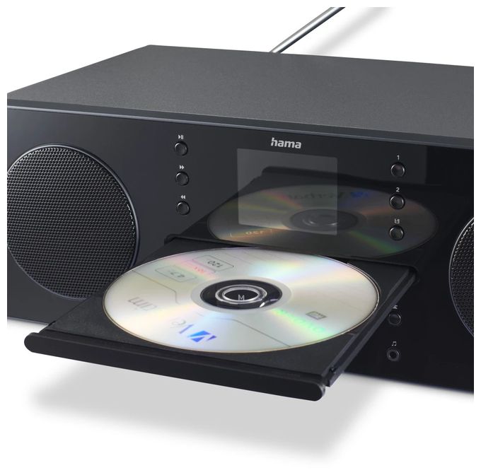 Bluetooth DAB, DAB+, FM Radio Persönlich  054254 DR1560CBT (Schwarz, Grau) 