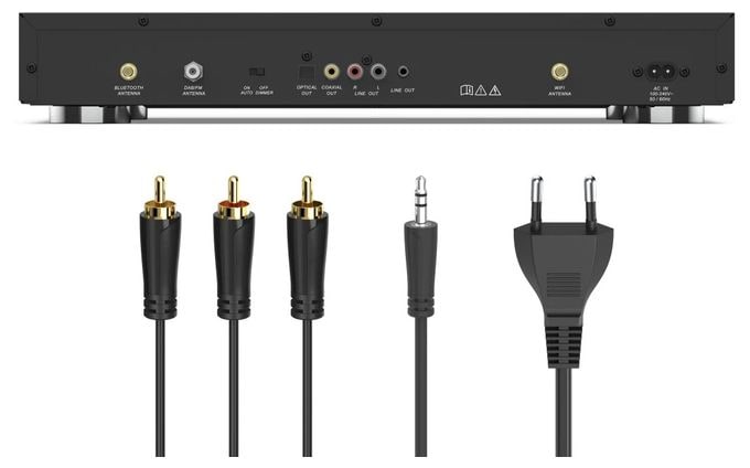 Bluetooth DAB, DAB+, FM Radio Persönlich  054256 DIT2105 (Schwarz) 