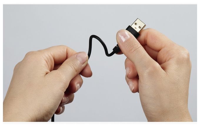 0,48 Gbit/s Stecker USB A auf Micro-USB B 0,75 m  074251 (Schwarz) 