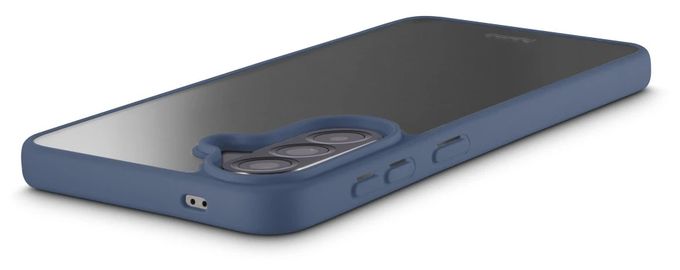 Cover für Samsung Galaxy A57 5G  080348 Frame Protect (Blau, Transparent) 