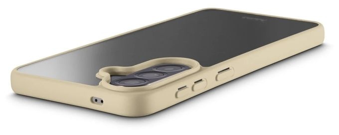 Cover für Samsung Galaxy A57 5G  080354 Frame Protect (Beige, Transparent) 