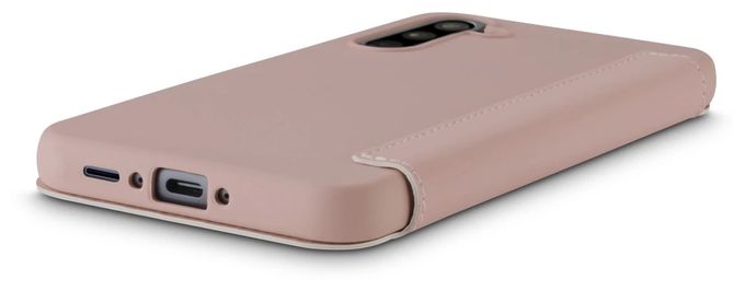 Geldbörsenhülle für Samsung Galaxy A26 5G  080382 Fantastic Feel (Nude, Pink) 