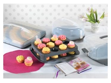 Rechteck 111497 Blechkuchen-Transportbox 