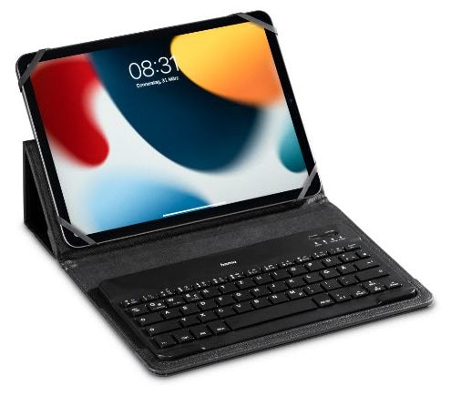125131 KEY4ALL X3100 Bluetooth®-Tastatur mit Tablet-Tasche 
