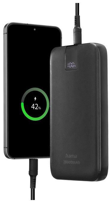 10000 mAh Powerbank USB Typ-C  139546 Power Pack Performance 10 (Anthrazit) 