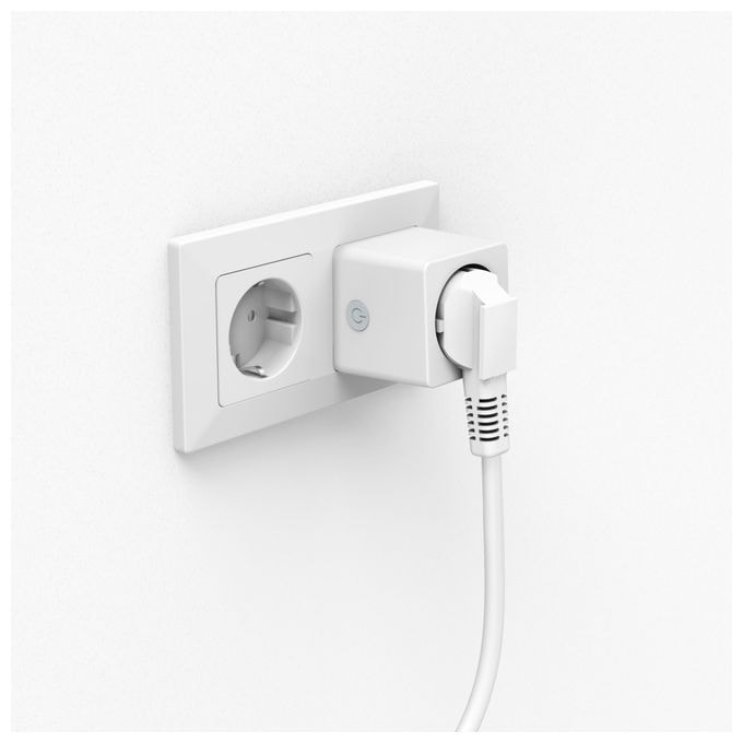 176575 WLAN-Steckdose "Mini", mit Stromverbrauchsmesser, per Sprache/App steuern 