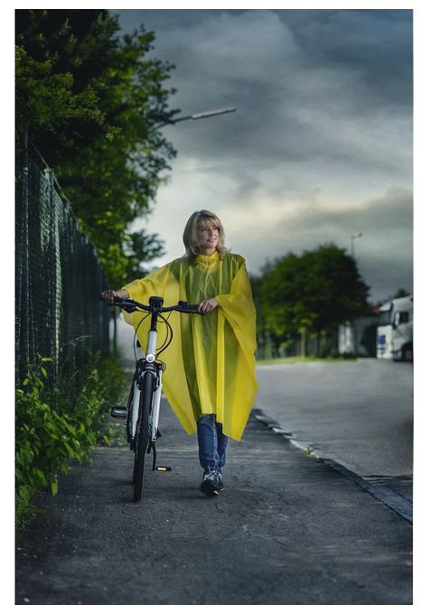 für Erwachsener (Gelb) 178145 Regenponcho 