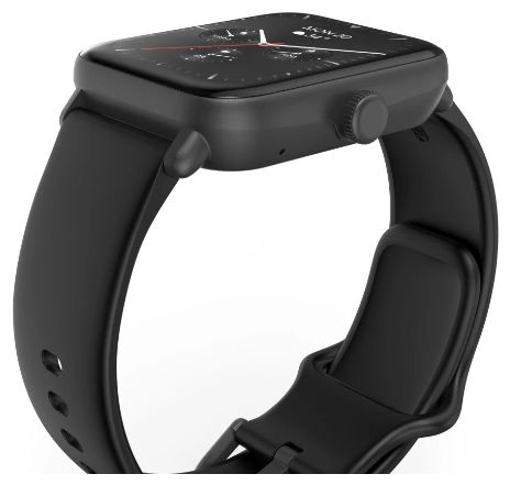 Digital Smartwatch Quadratisch IP68  178619 6010 (Schwarz) 