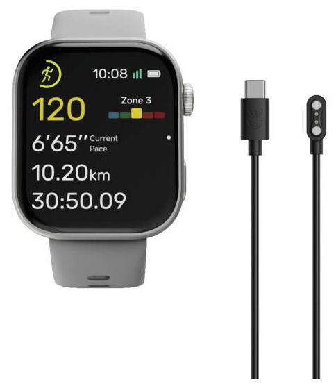 45 mm Smartwatch Quadratisch IP68  178692 7050 (Silber) 