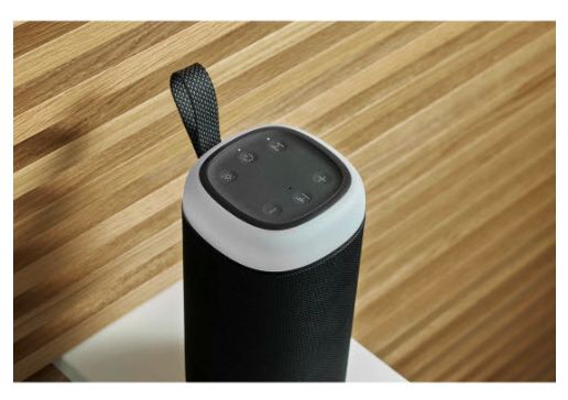 30 W Bluetooth Lautsprecher IPX4 Laufzeit bis 12 h  188230 Glow Pro (Schwarz) 