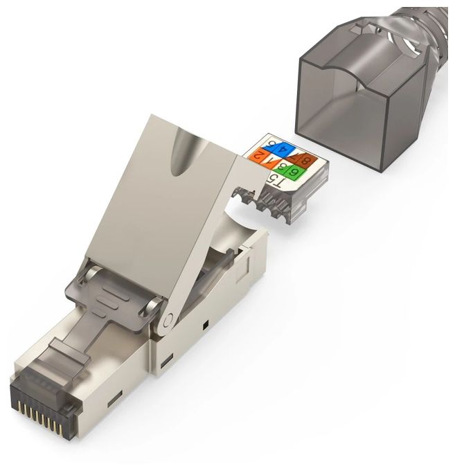200793 CAT-6a 10 Gbit/s geschirmt werkzeuglose Montage 