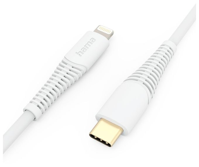 Stecker Lightning auf USB C Buchse 1,5 m  201505 (Weiß) 