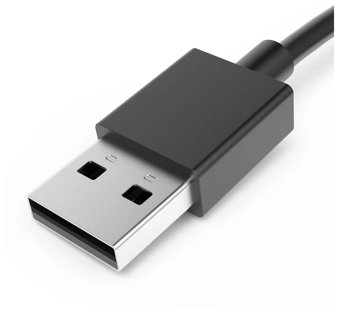 0,48 Gbit/s Stecker USB A auf USB C 0,5 m  201705 (Schwarz) 
