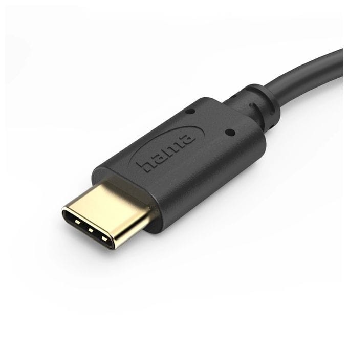 0,48 Gbit/s Stecker USB C auf USB C 0,5 m  201706 (Schwarz) 