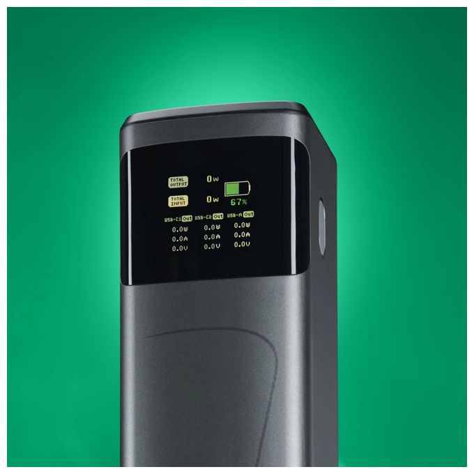 20000 mAh Powerbank USB Typ-C  201741 Power Pack High Power (Grau) 