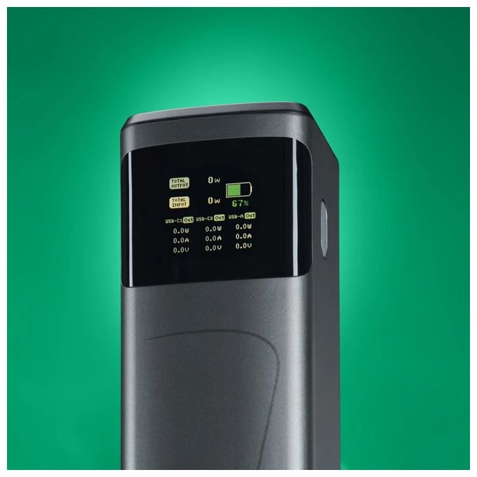 24000 mAh Powerbank USB Typ-C  201742 Power Pack High Power (Grau) 