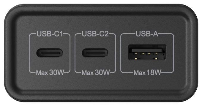 20000 mAh Powerbank USB Typ-C  201762 Power Pack (Schwarz) 