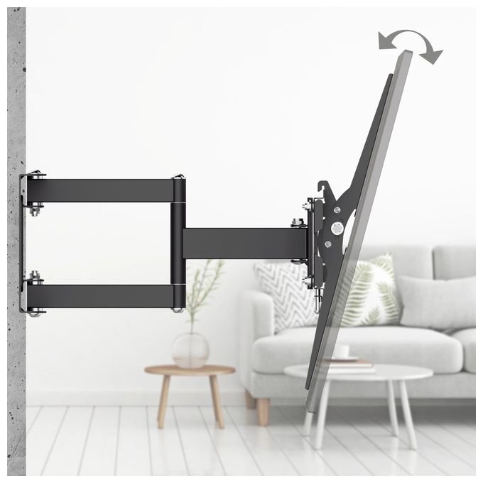 Wand Halterung 160° bis 190,5 cm (75") 40 kg -15 - 15° neigbar 220897 schwenkbare 