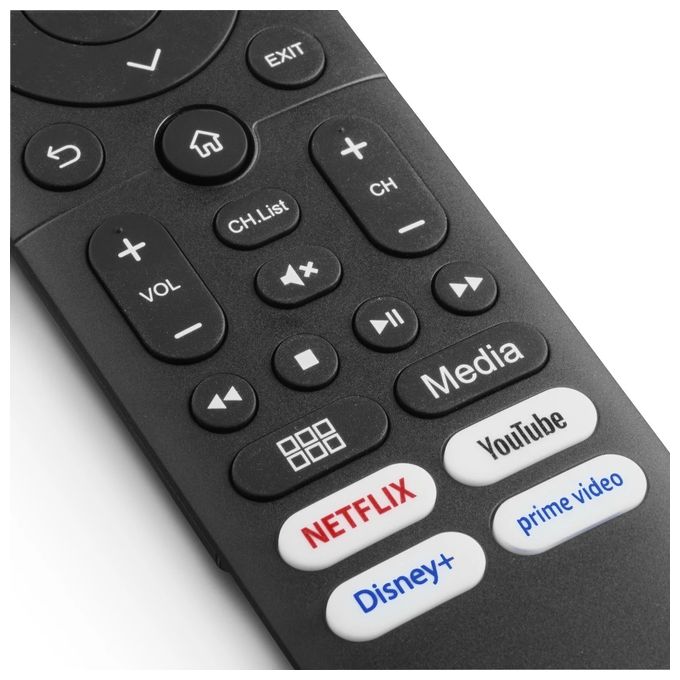 221067 Fernbedienung für Hisens Smart-TVs 