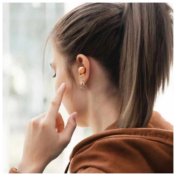In-Ear Bluetooth Kopfhörer Kabellos TWS 4 h Laufzeit  221763 Freedom Buddy II (Orange) 