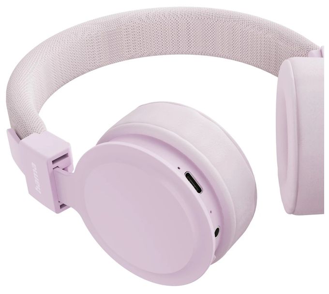 Ohraufliegender Bluetooth Kopfhörer kabellos 15 h Laufzeit USB Typ-C  221768 Freedom Lit III (Pink) 